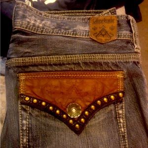 Archaic jeans made by affliction